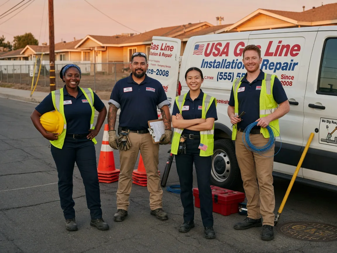 Gas Line Installation company in Benedict, ND